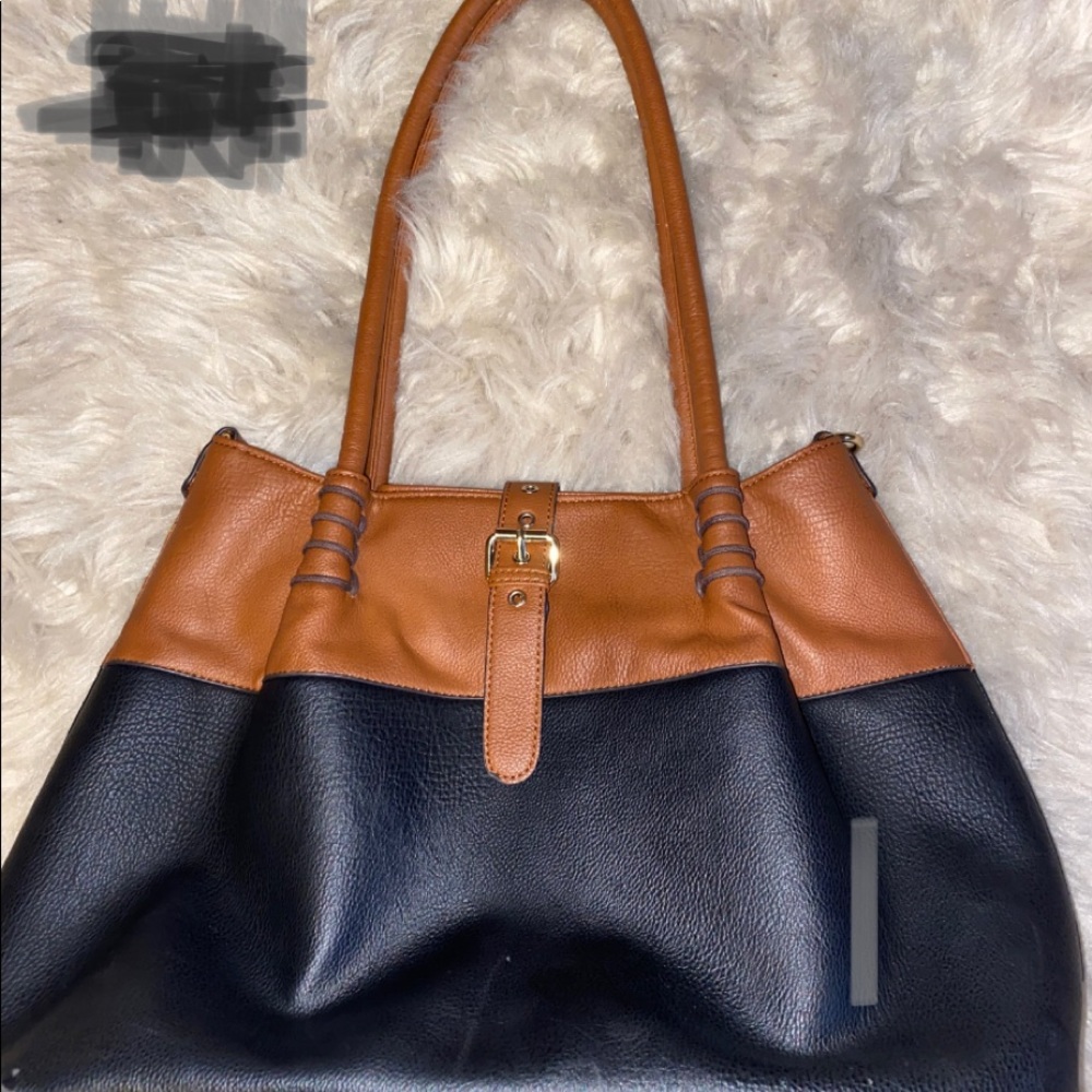 Real leather purse